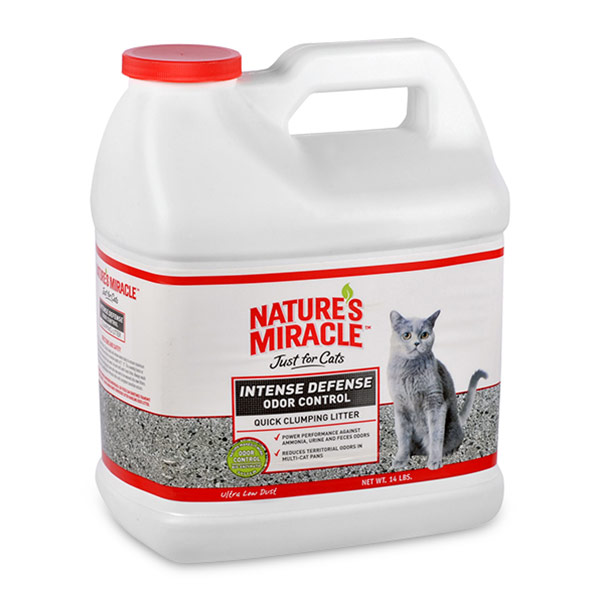 Nature's miracle intense shop defense clumping litter